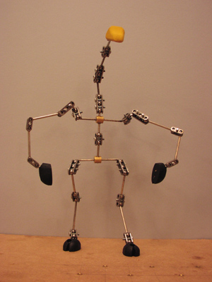 Ball and Socket Armature for Giraffe Puppet